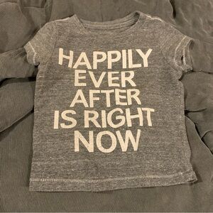 Peek Happily Ever After T Shirt Short Sleeve Graphic Top Size 6 12 Months